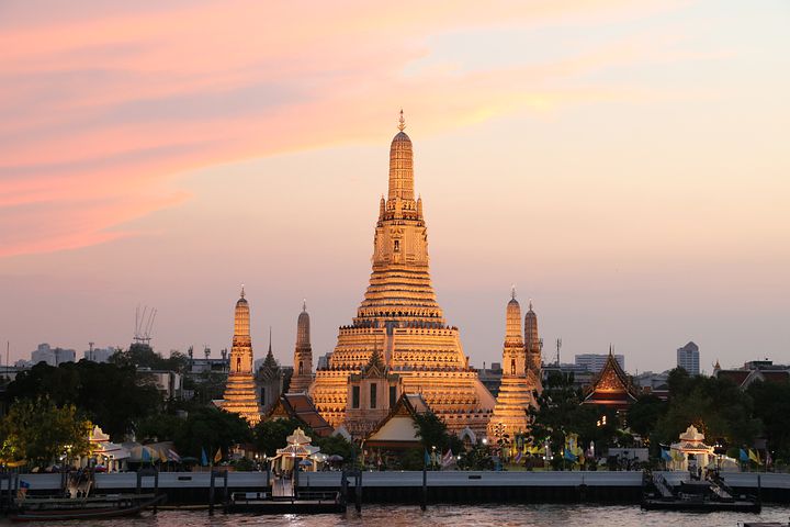 Detail Wat Arun Thailand Bangkok Nomer 32