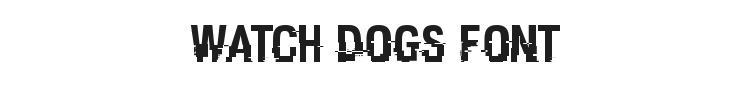 Detail Watch Dogs Font Nomer 22