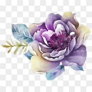 Detail Water Color Flower Png Nomer 14