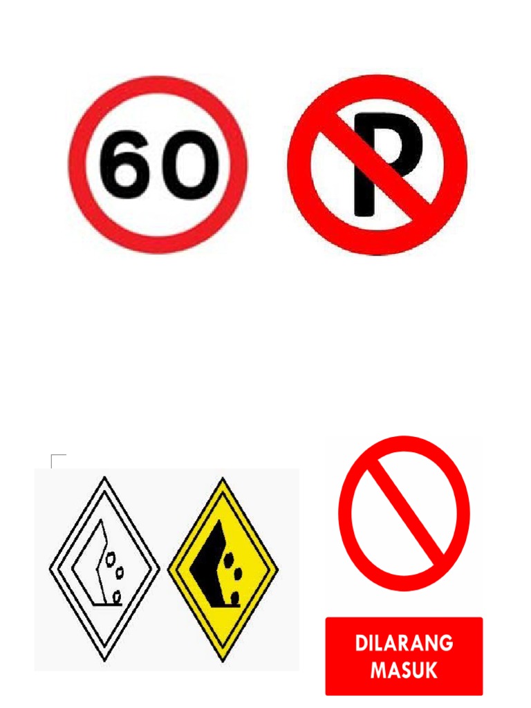 Detail Simbol Jalan Raya Nomer 9