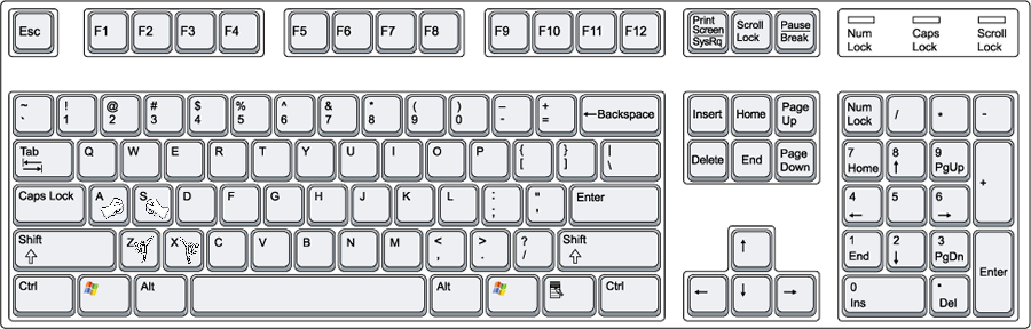 Detail Simbol Keyboard Komputer Nomer 11