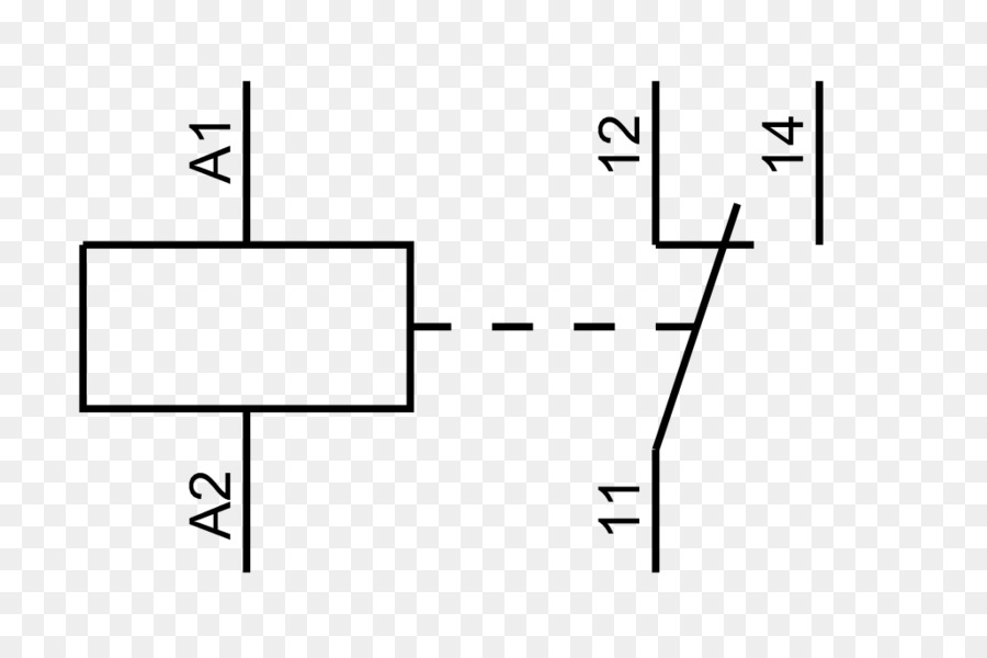 Detail Simbol Komponen Relay Nomer 15