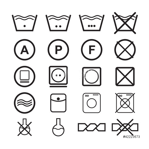 Detail Simbol Laundry Lengkap Nomer 13