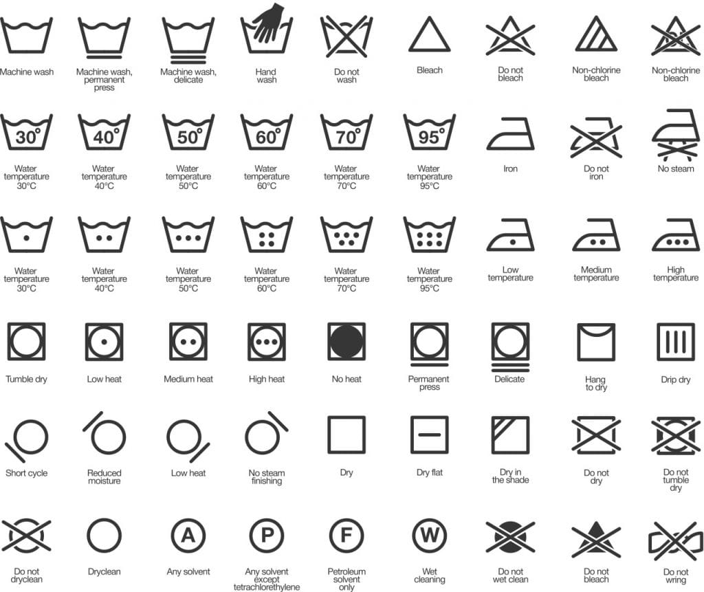 Detail Simbol Laundry Lengkap Koleksi Nomer 18 Detail Simbol Laundry Lengkap Koleksi Nomer 18