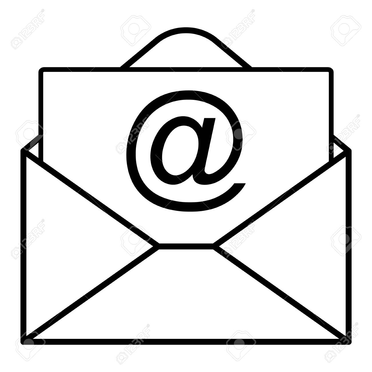 Detail Simbol Mail Nomer 22