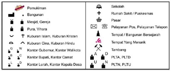 Detail Simbol Masjid Pada Peta Nomer 13