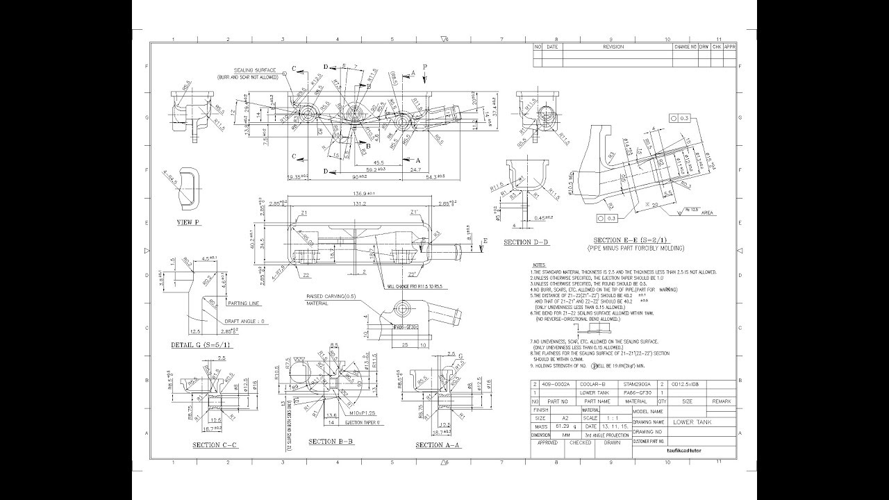 Detail Simbol Membaca Gambar Teknik Nomer 21