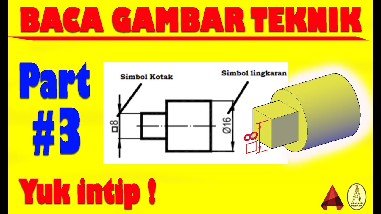 Detail Simbol Membaca Gambar Teknik Mesin Nomer 24