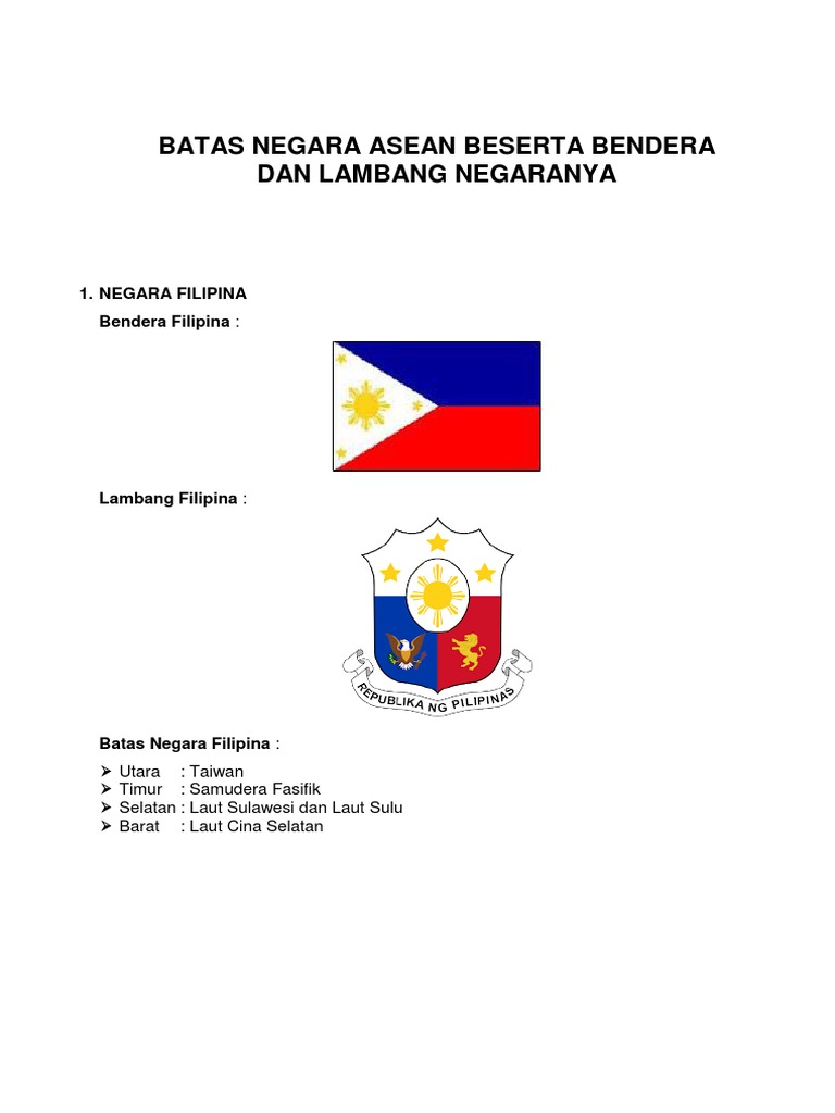 Detail Simbol Negara Filipina Nomer 7
