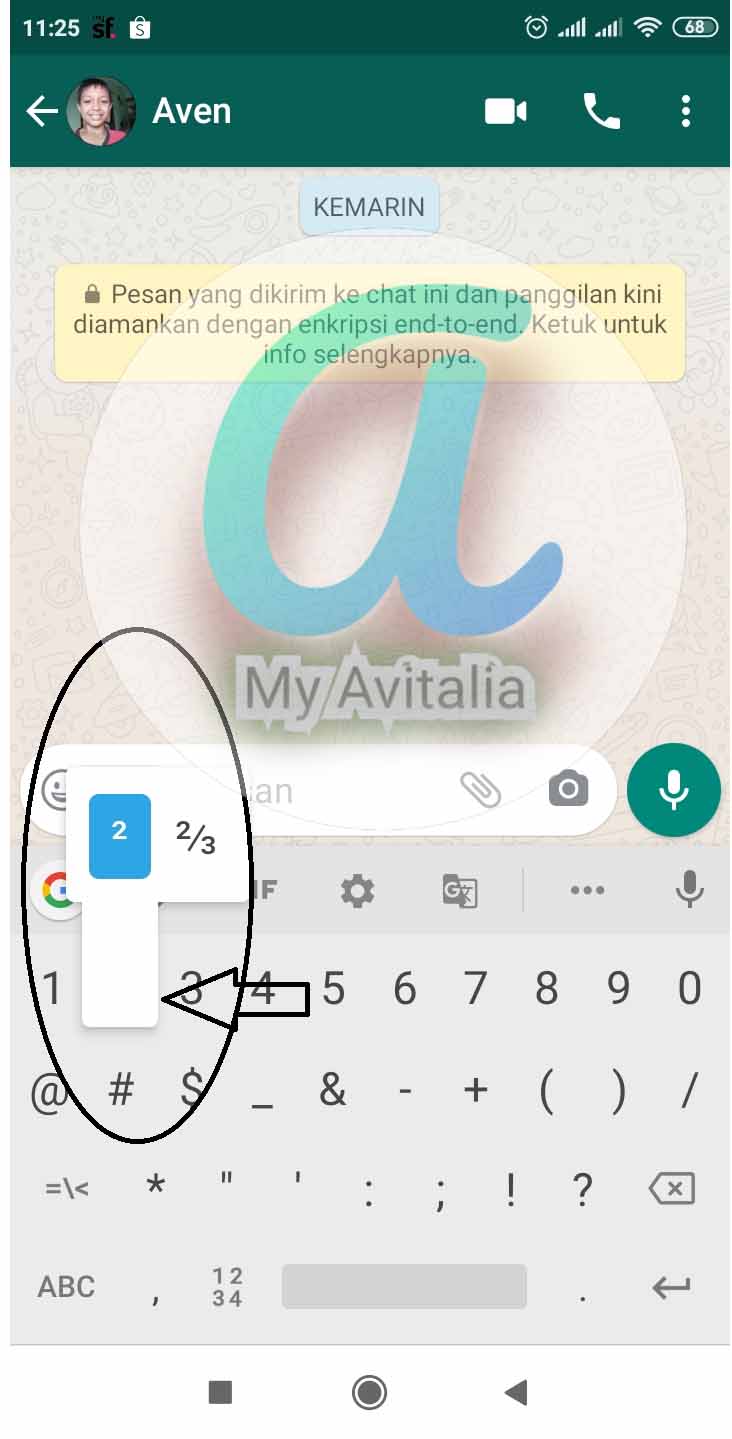 Detail Simbol Pada Whatsapp Nomer 3
