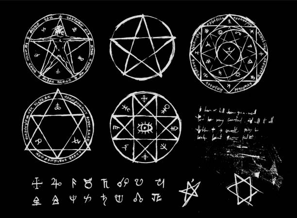 Detail Simbol Pentagram Nomer 20