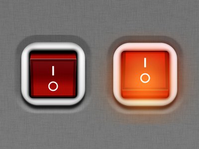 Simbol Power On Off - KibrisPDR