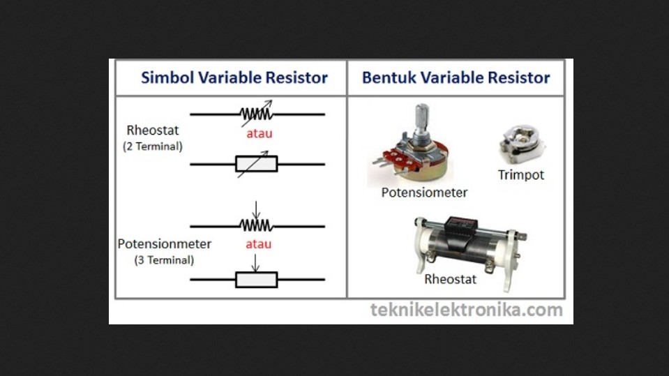 Detail Simbol Resistor Variabel Nomer 30