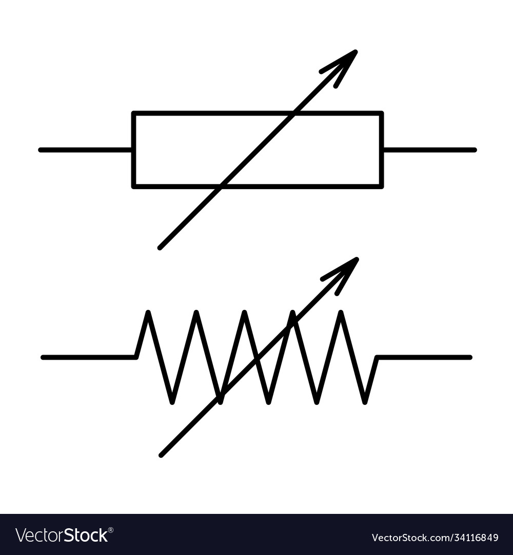 Detail Simbol Resistor Variabel Nomer 4