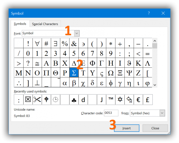 Simbol Sigma Di Excel - KibrisPDR