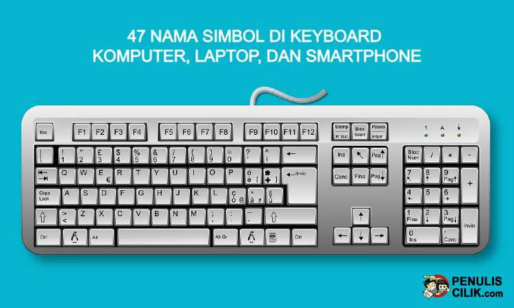 Detail Simbol Simbol Keyboard Nomer 4