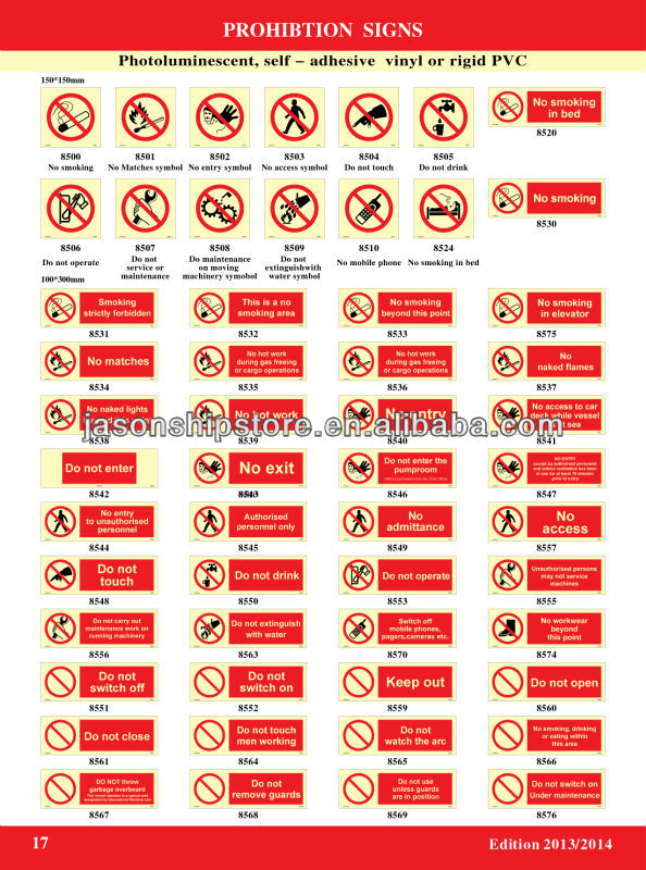 Detail Simbol Simbol Larangan Lengkap Nomer 18