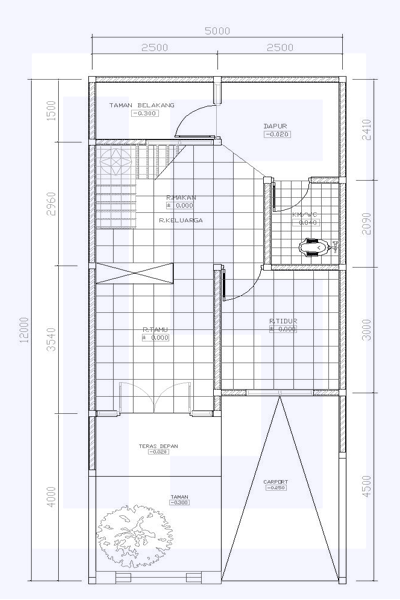 Detail Simbol Simbol Pada Denah Rumah Nomer 23