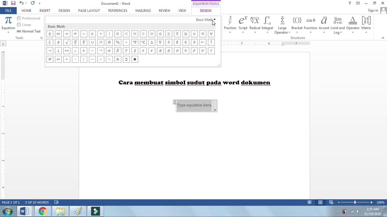 Detail Simbol Sudut Di Word Nomer 3