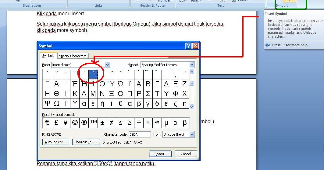 Detail Simbol Sudut Di Word Nomer 7