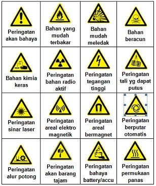Detail Simbol Tanda Tanda Bahaya Nomer 10