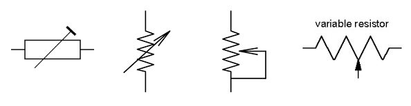 Detail Simbol Variabel Resistor Nomer 17