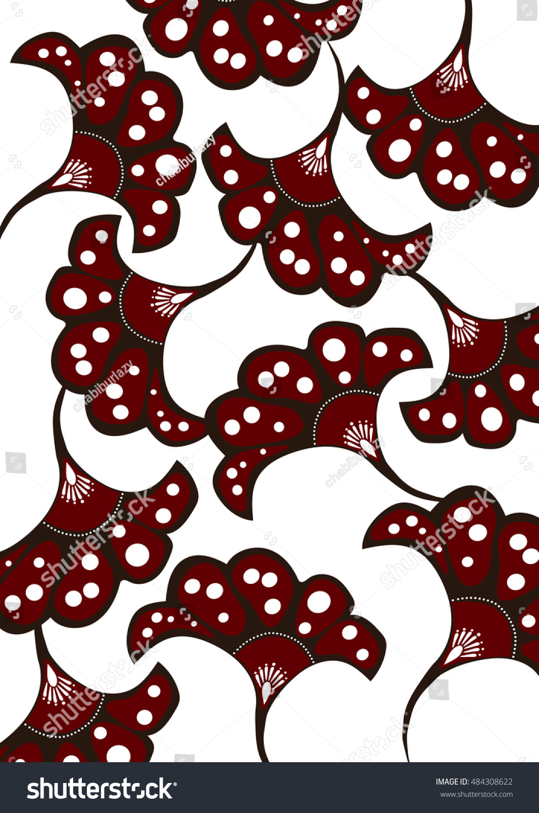 Detail Simple Batik Vector Nomer 27