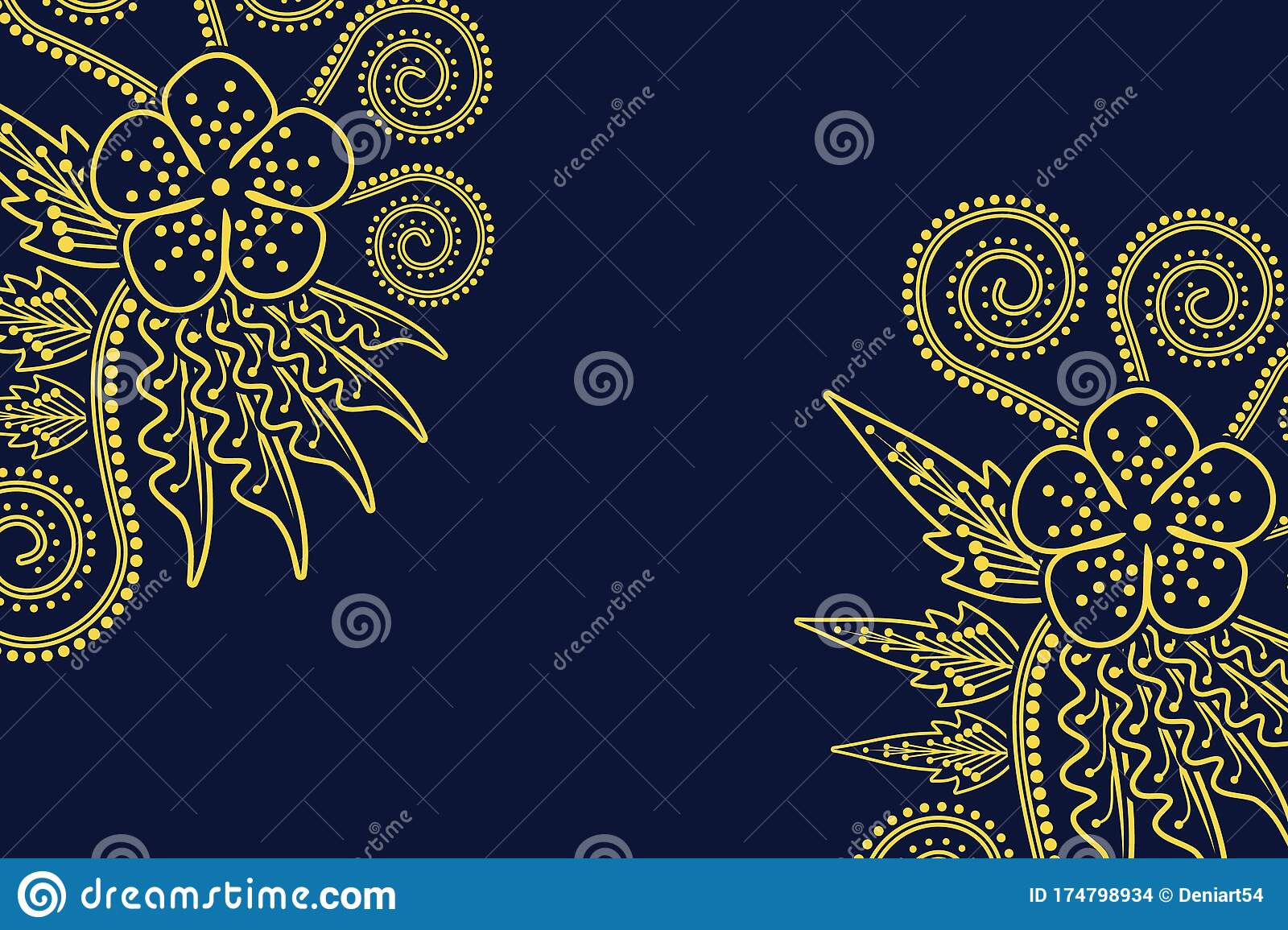 Detail Simple Batik Vector Nomer 41