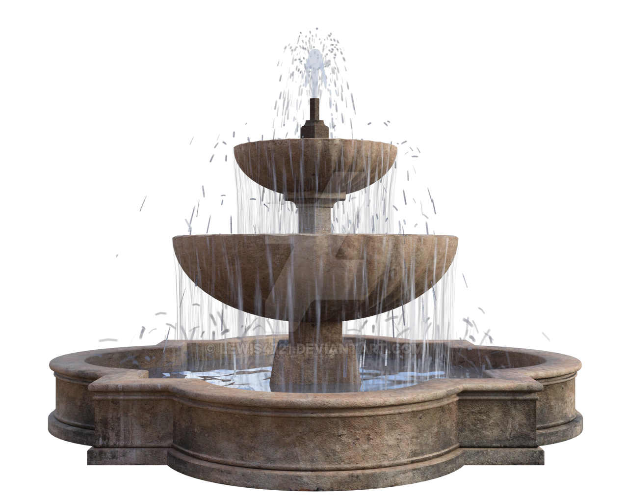 Detail Water Fountain Png Nomer 16
