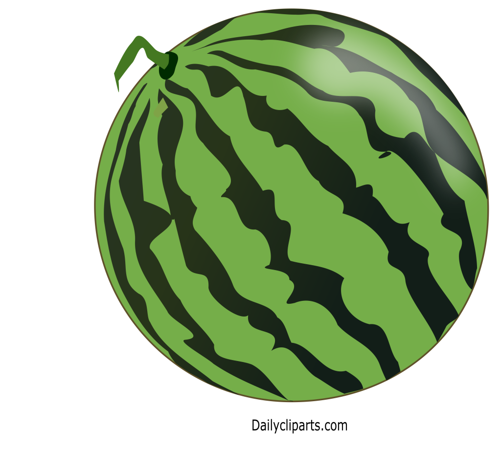 Detail Water Melon Clipart Nomer 39