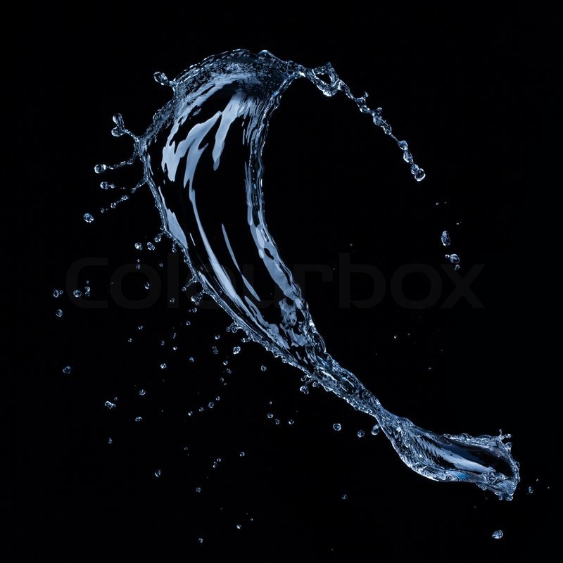 Detail Water Splash Black Background Nomer 30