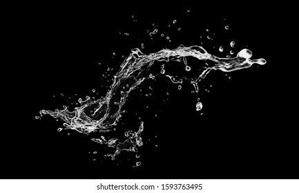 Detail Water Splash Black Background Nomer 45