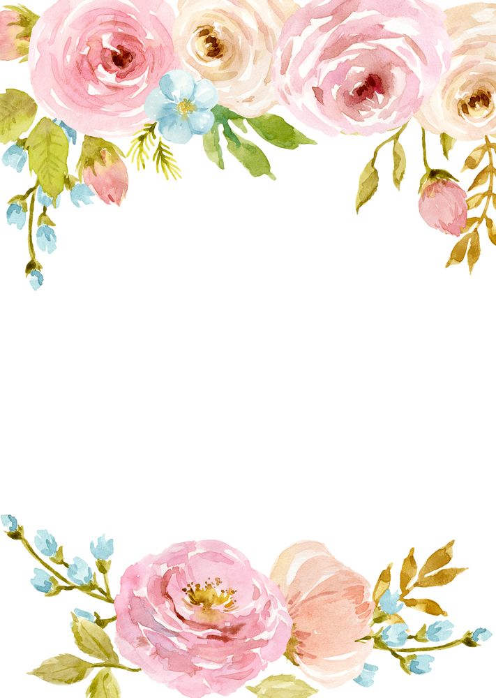 Detail Watercolor Border Png Nomer 27