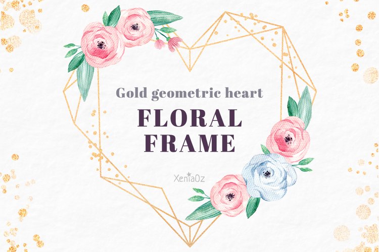 Detail Watercolor Flower Frame Png Nomer 30