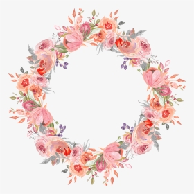Detail Watercolor Flower Wreath Png Nomer 22
