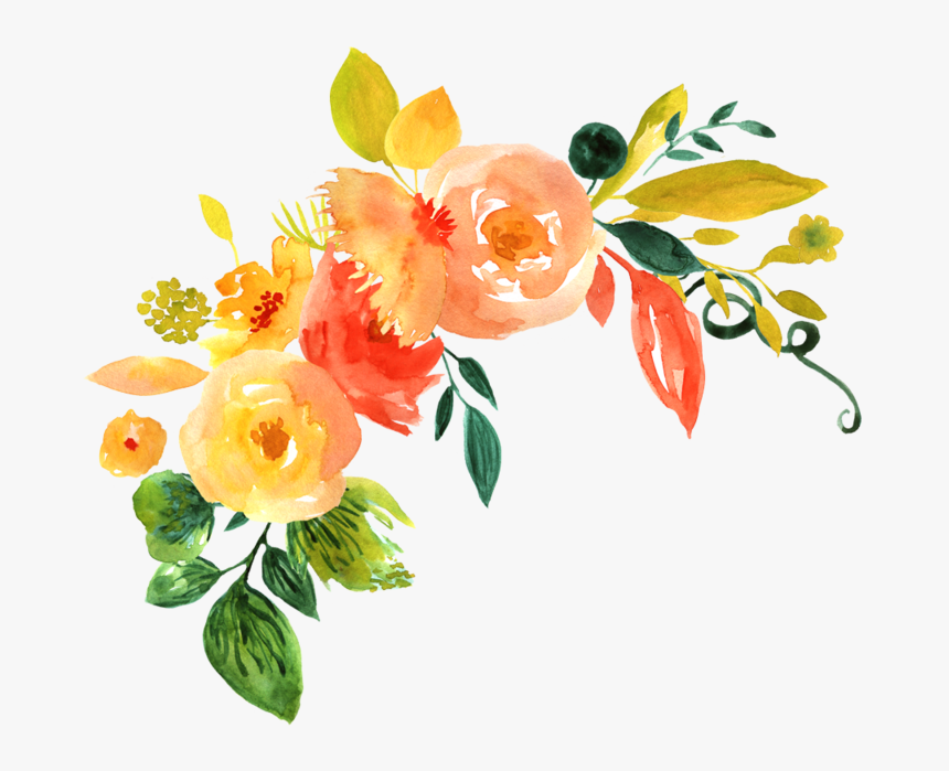 Detail Watercolor Flowers Png Nomer 19