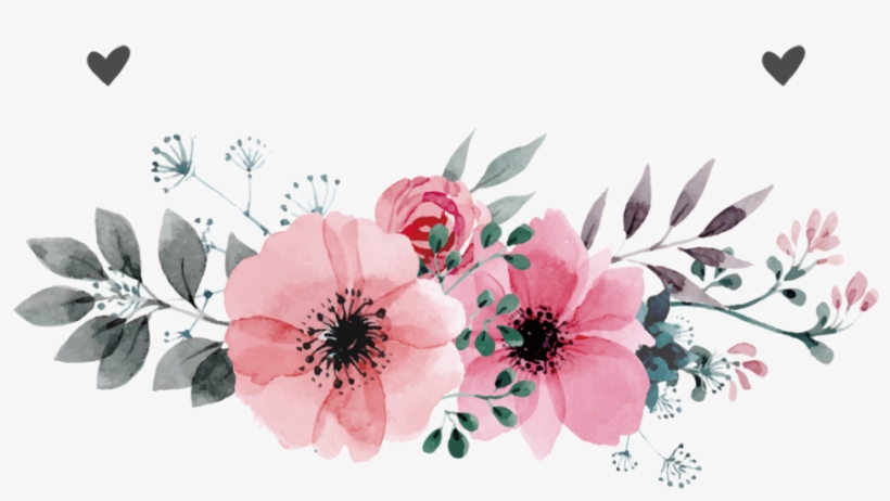 Detail Watercolour Flower Png Nomer 25