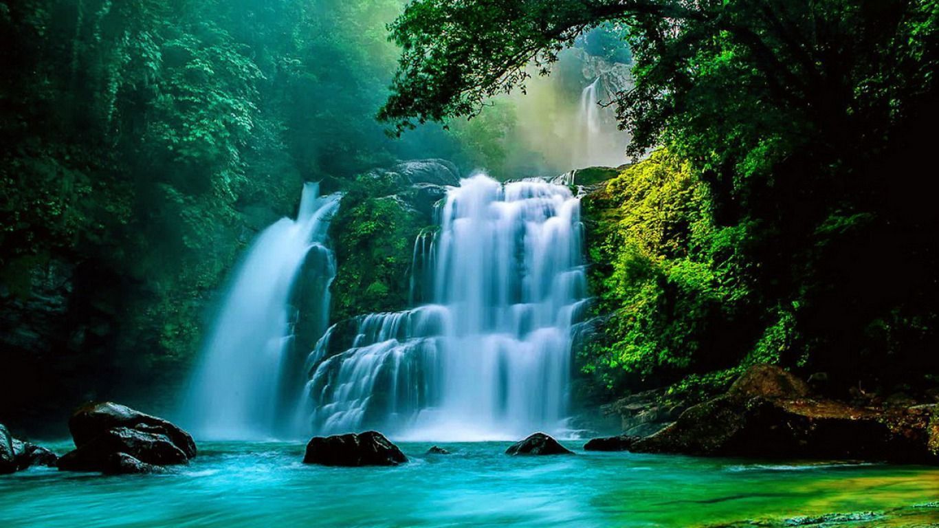 Detail Waterfall Wallpaper Hd Nomer 3