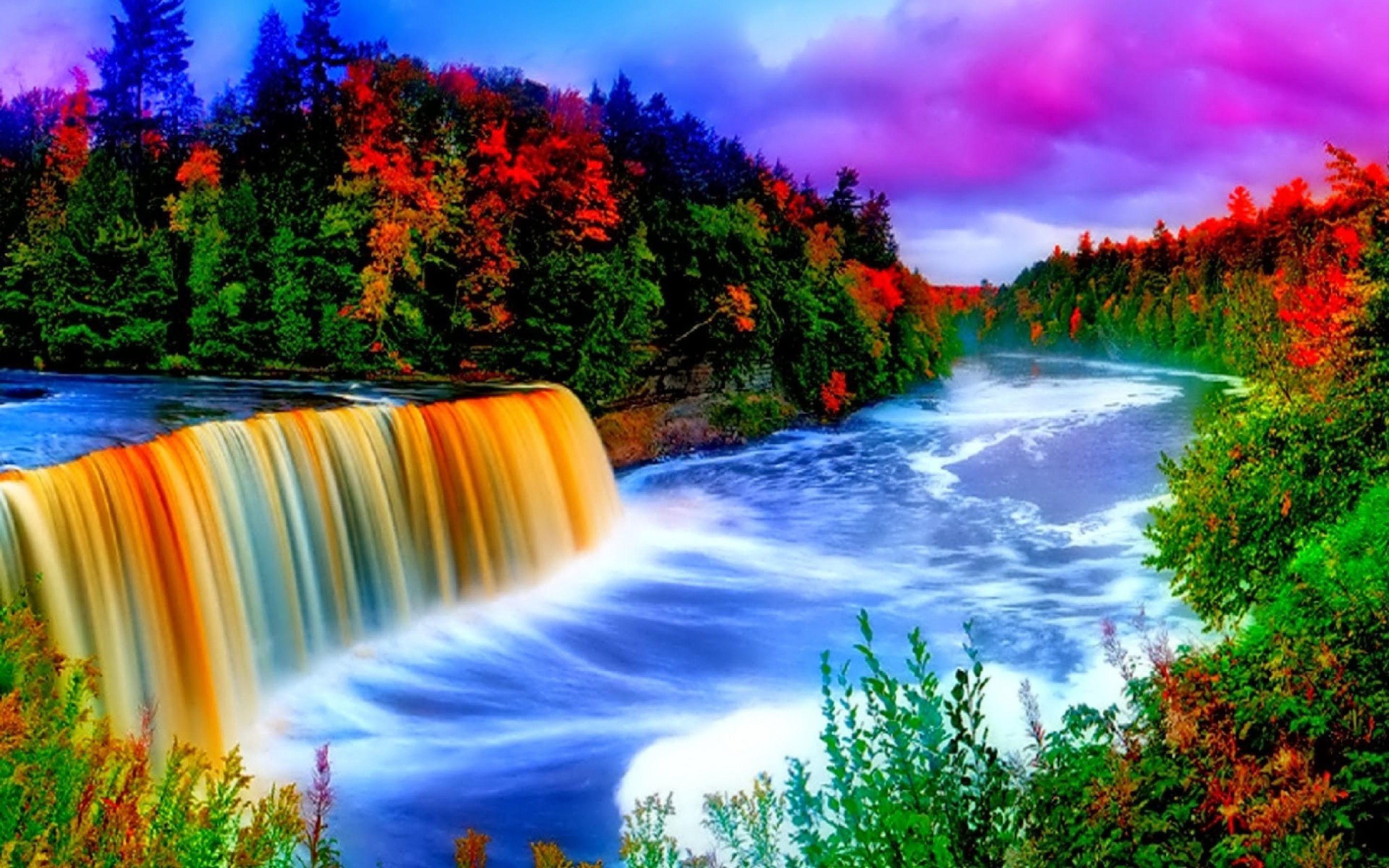 Detail Waterfall Wallpaper Hd Nomer 9