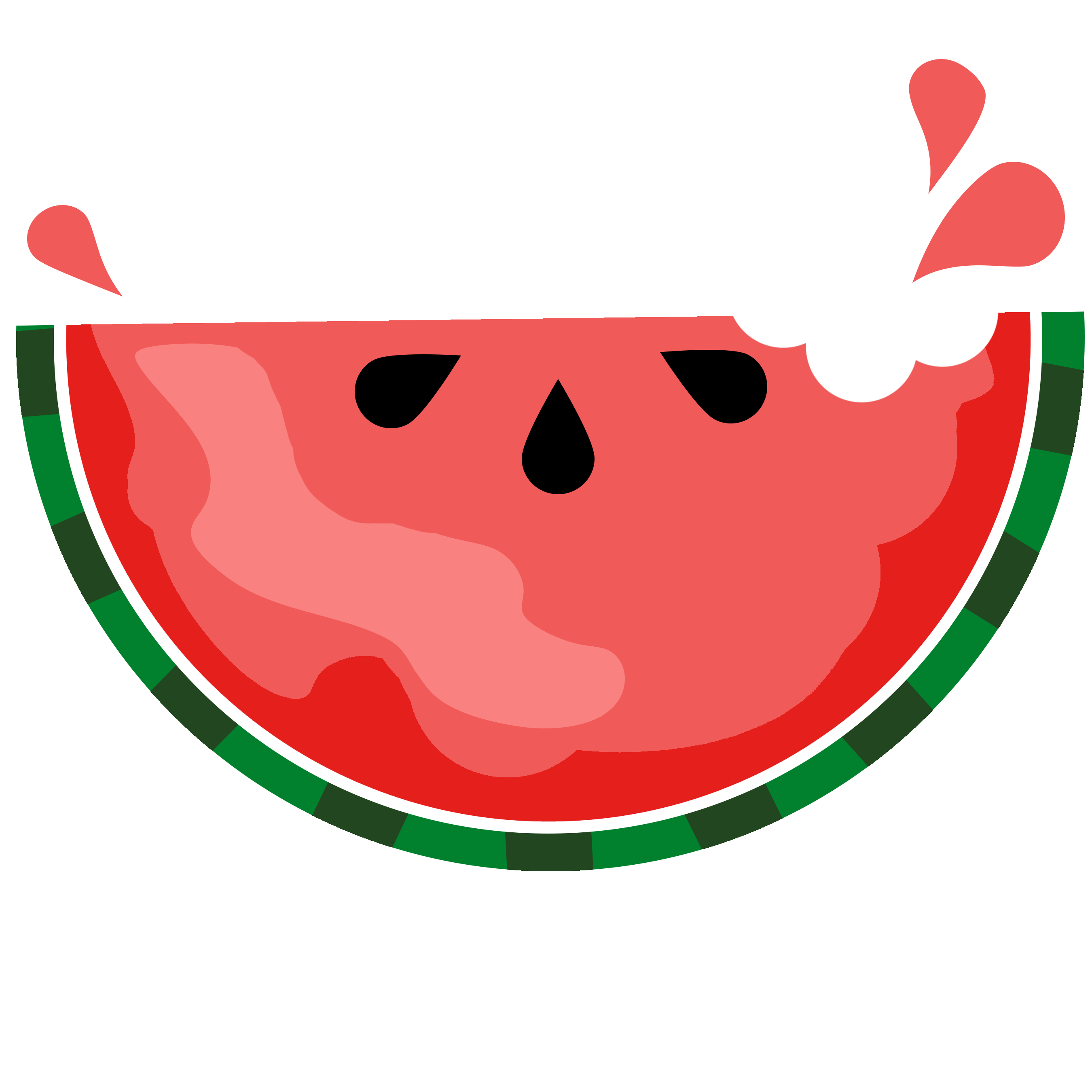 Detail Watermellon Clip Art Nomer 43