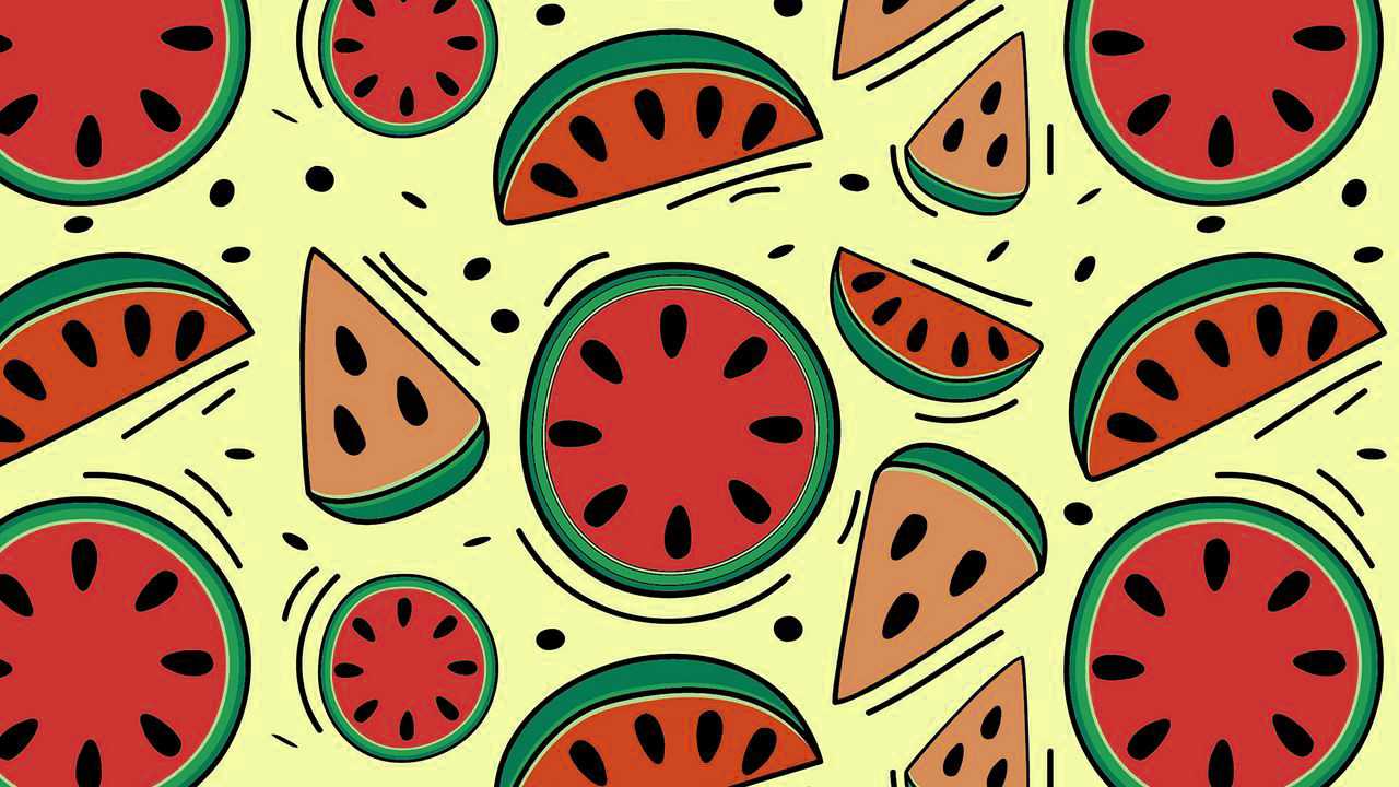 Detail Watermelon Background Wallpaper Nomer 35