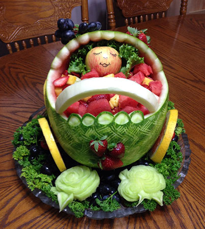 Detail Watermelon Basket Baby Carriage Nomer 25