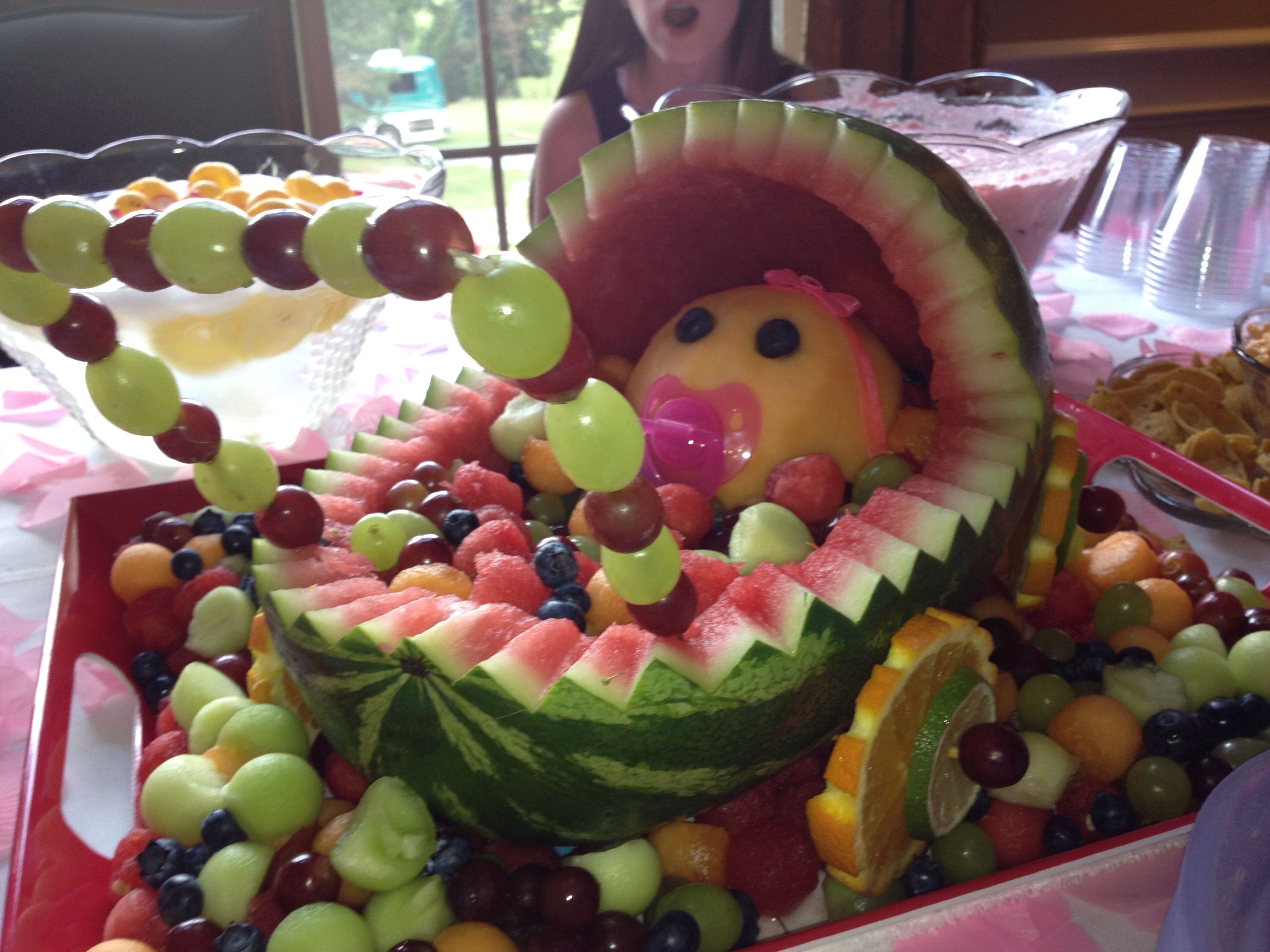 Detail Watermelon Boat For Baby Shower Nomer 13