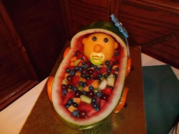 Detail Watermelon Boat For Baby Shower Nomer 20