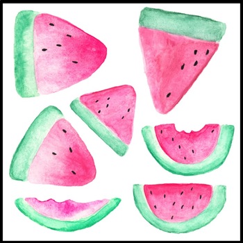 Detail Watermelon Clip Art Free Nomer 37