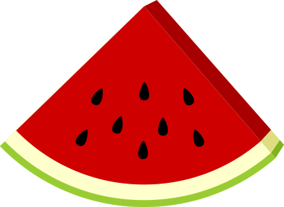 Detail Watermelon Clip Art Free Nomer 6