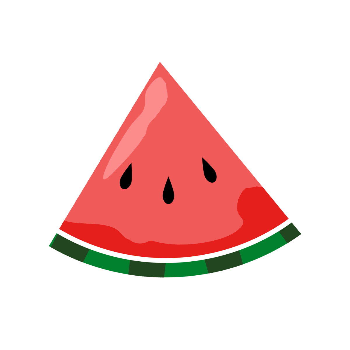 Detail Watermelon Clip Art Images Nomer 18