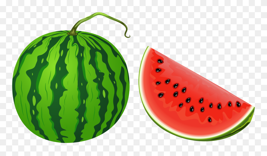 Detail Watermelon Clip Art Images Nomer 22