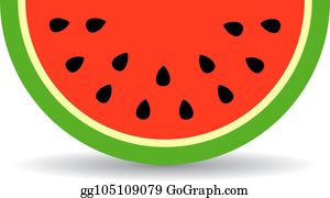 Detail Watermelon Clip Art Images Nomer 48