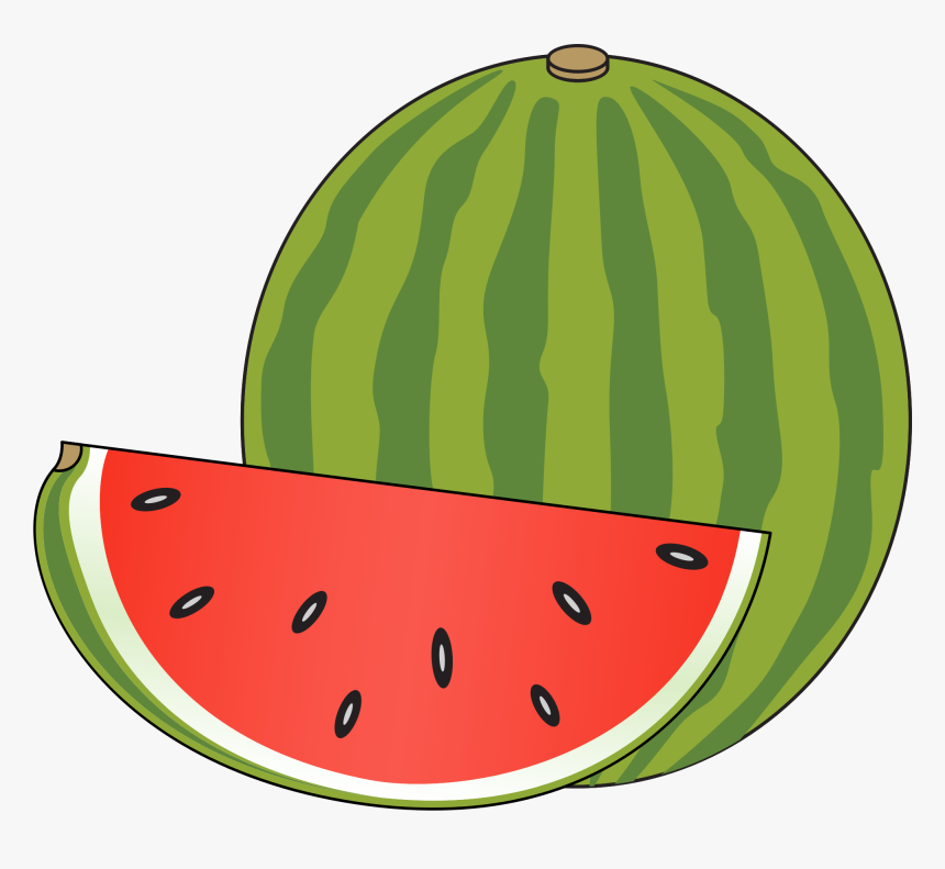 Detail Watermelon Clip Art Images Nomer 9